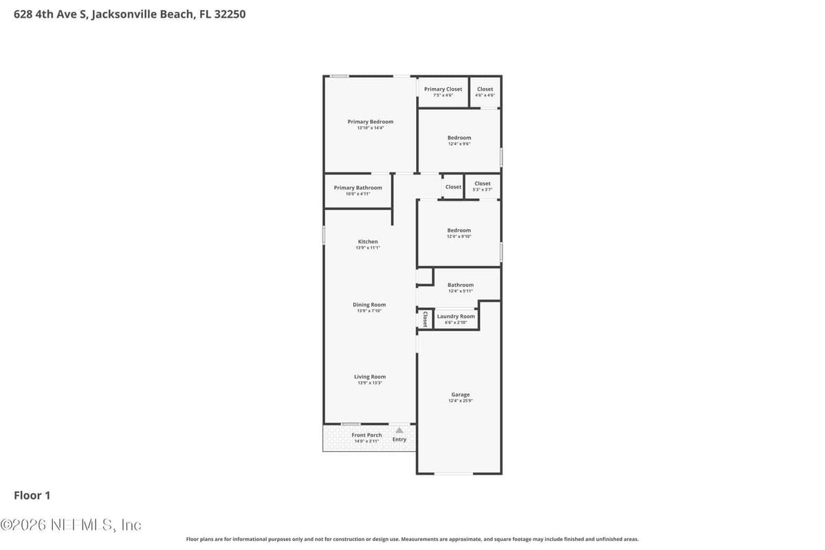 628 4TH Avenue S, Jacksonville Beach, FL 32250, Jacksonville Beach, FL - photo 3