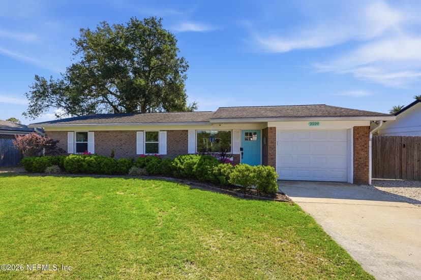 2229 S BEACH Parkway, Jacksonville Beach, FL 32250